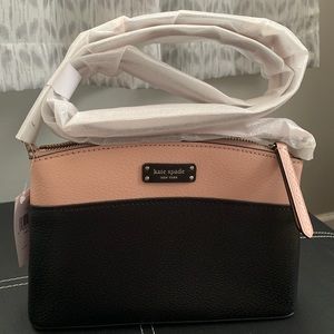 NWT Kate Spade Crossbody Light Pink and Black